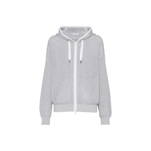 BRUNELLO CUCINELLI SS24 Куртки и Пальто Женские Серый