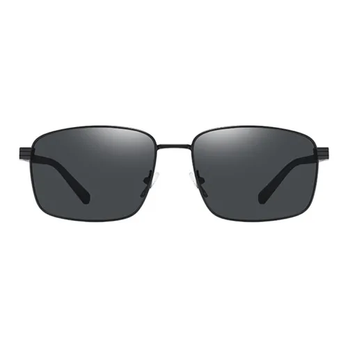 Thunder Pailong Сплав Квадратные Солнцезащитные очки Мужские Черные Серые