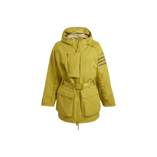 adidas Terrex CT XPLORIC RAIN.RDY Куртка Большой размер Куртки Пальто Женские Импульс Оливковый