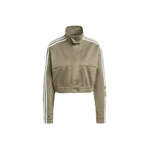 adidas originals Зеленые Женские Куртки