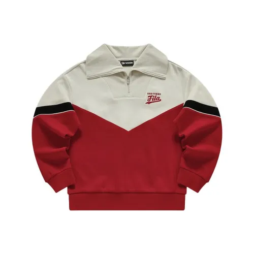 FILA FUSION Толстовка Женская Ireland Красная