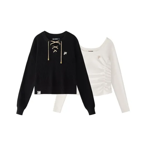 FILA FUSION Трикотаж Женский Глубокий Черный