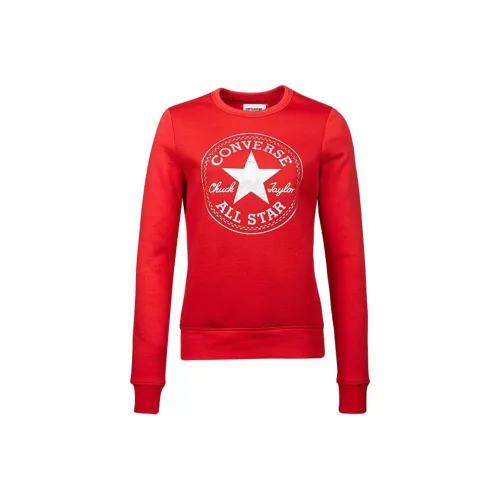 Конверс Свитшот Женский Красный