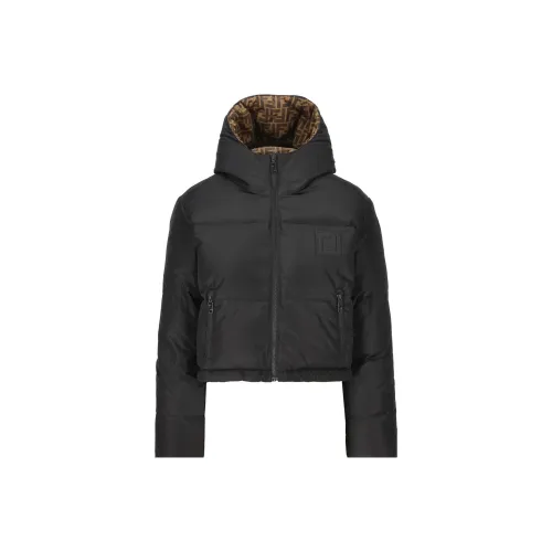 FENDI Черные Женские Пуховики