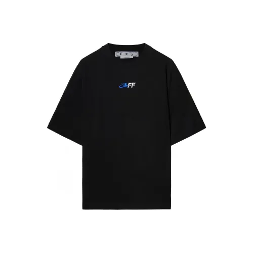 Off Белый Черный Мужские T-рубашки