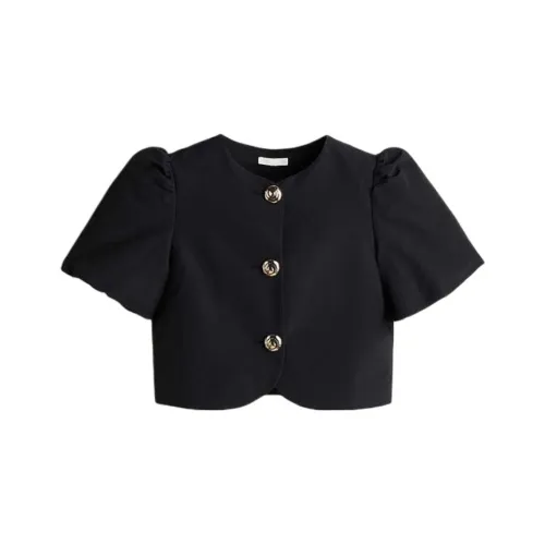 H&M Черные Женские Рубашки