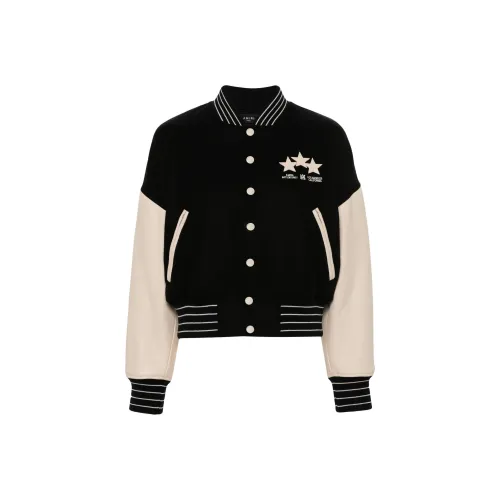 AMIRI SS24 Куртки Пальто Женские Черный