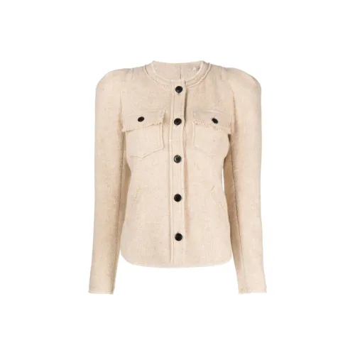 ISABEL MARANT ETOILE Светло-бежевые Женские Куртки