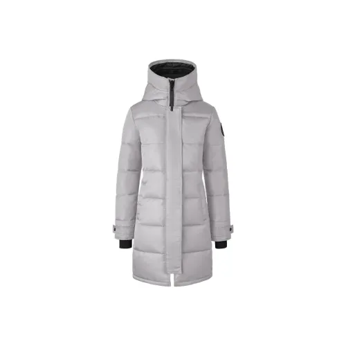 Canada Goose Shelburne Series пуховик PARKA пальто женское Willow серый