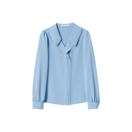 Mambe Рубашка Женская Прибрежный Синий