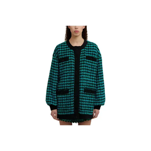 MSGM Зеленые Женские Куртки