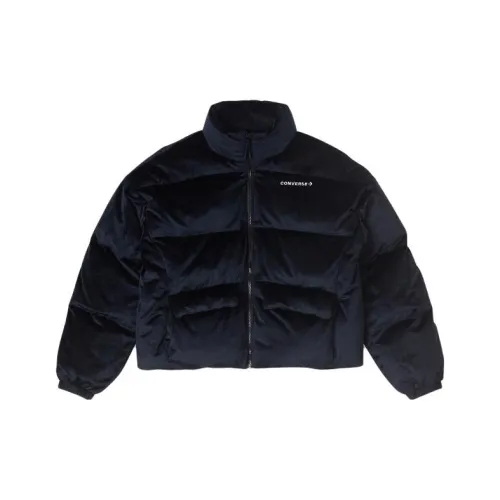 Конверс Темно-синие Женские Пуховики