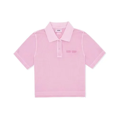 MLB Boston Red Sox Поло Женское Конопляное Фиолетовое