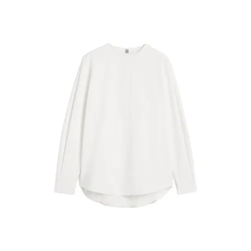 TOTEME SS24 Рубашка Женская Белая