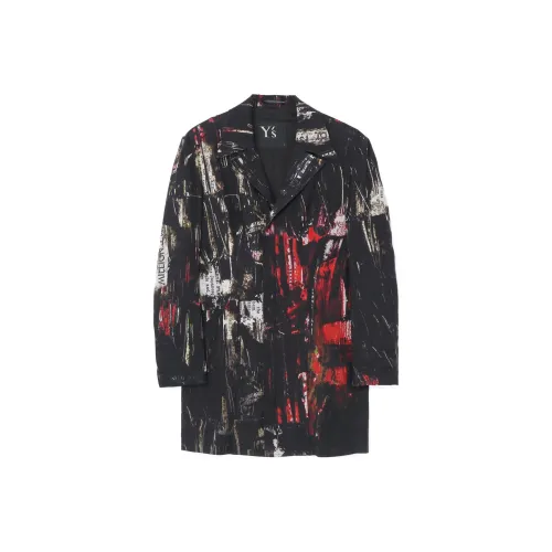Yohji Yamamoto Черные Женские Куртки