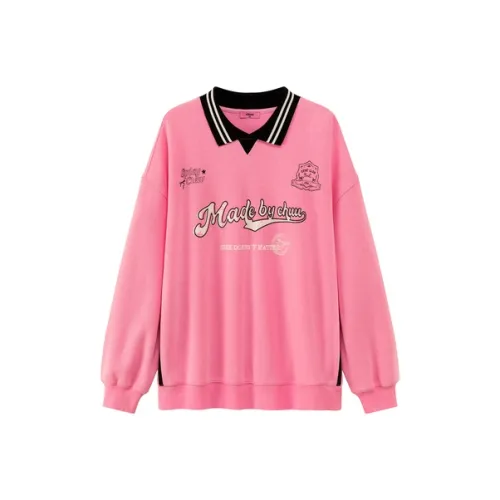 CHUU Розовый Женские Свитшоты