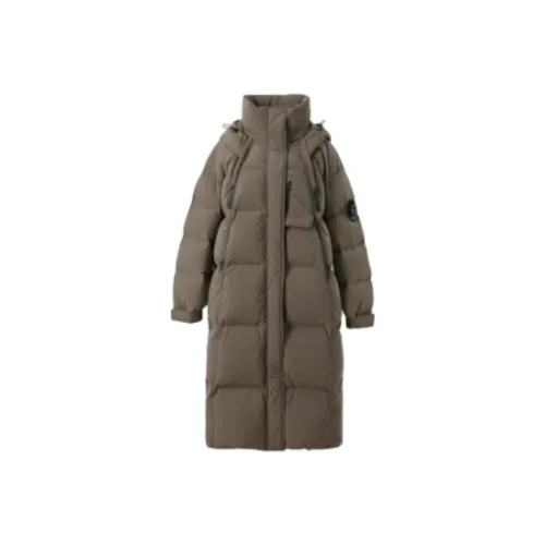3COLOUR Тауповые Женские Пуховики