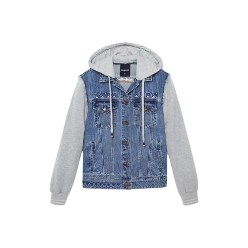 Desigual Куртки и Пальто Женские Синие