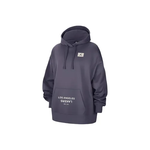 Nike x NBA Лос-Анджелес Лейкерс Courtside Jumpman Свитшот Женский Темно-фиолетовый