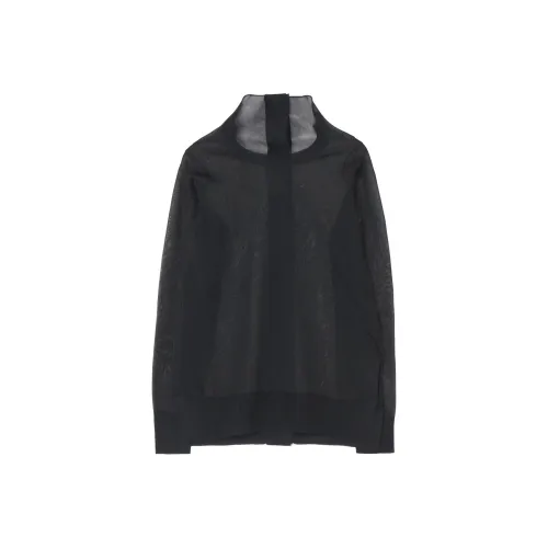 Yohji Yamamoto Черный Женский Трикотаж