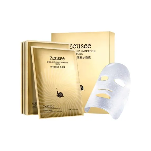 ZEUSEE Улитка Essence Маски для лица Увлажняющие Масляная кожа Сухая кожа Комбинированная кожа