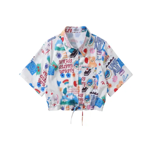 BEAR UNION Белые Женские Рубашки