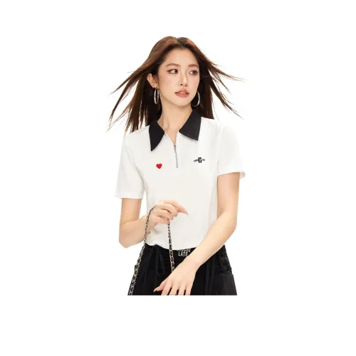 CHOCOOLATE Поло Женское Белое