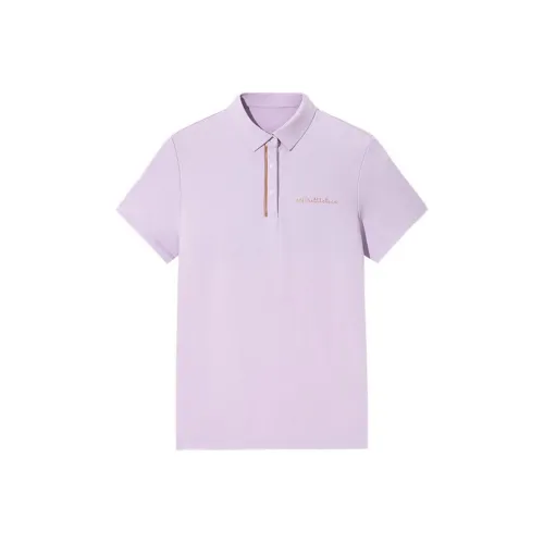 ANTA Variety Тренировки Коллекция Поло Женские Цветочный Фиолетовый