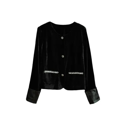 To The West Куртки и Пальто Женские Черные