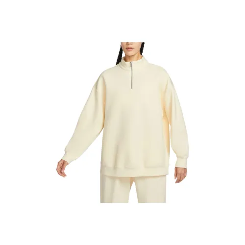 Nike Sportswear Tech Fleece Толстовка Женская Кокосовое молоко