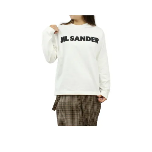 JIL SANDER Рубашка с оборванным рукавом T Женская Белая