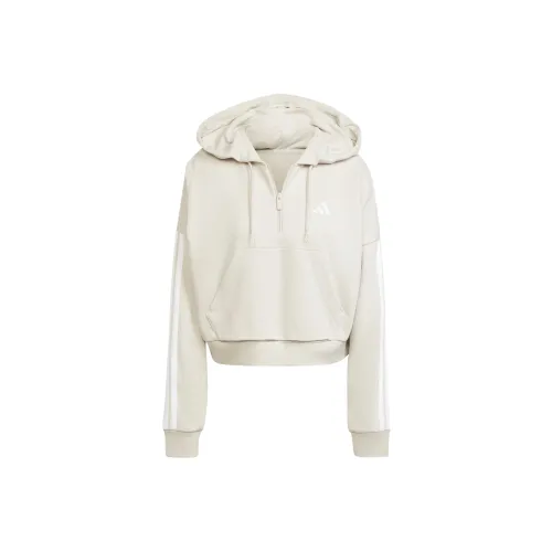 Adidas Essentials Чудеса Алюминиевый оксид/Белый Женские Свитшоты