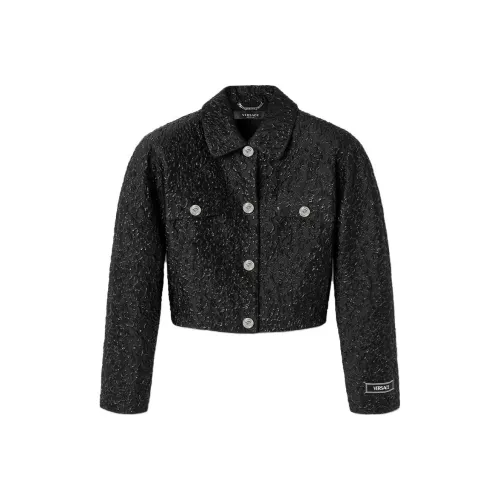 VERSACE Черные Женские Куртки