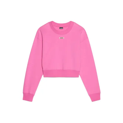 Jacquemus Розовые Женские Свитшоты