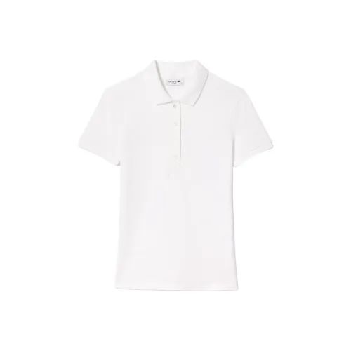 LACOSTE Поло Женское Белое
