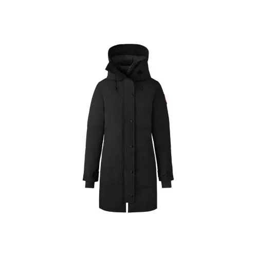 Canada Goose Shelburne Series Черные Женские Пуховики