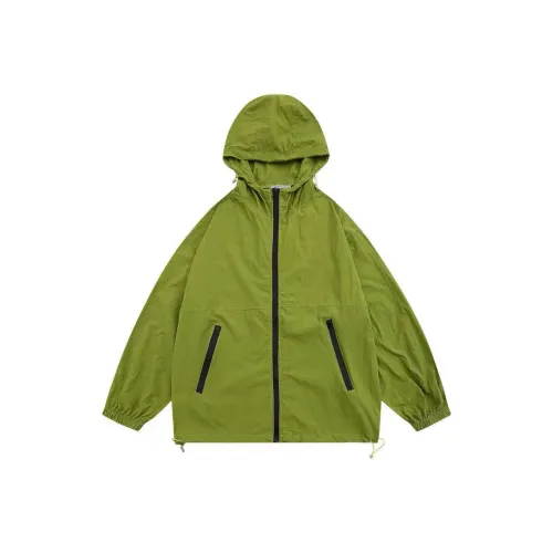 Deer Snake Куртки и Пальто Унисекс Зеленый
