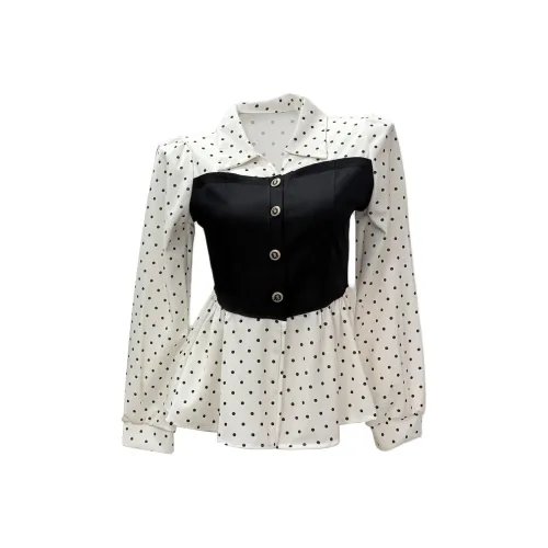 IQC Рубашка Женская Mock Двухкомпонентный Топ