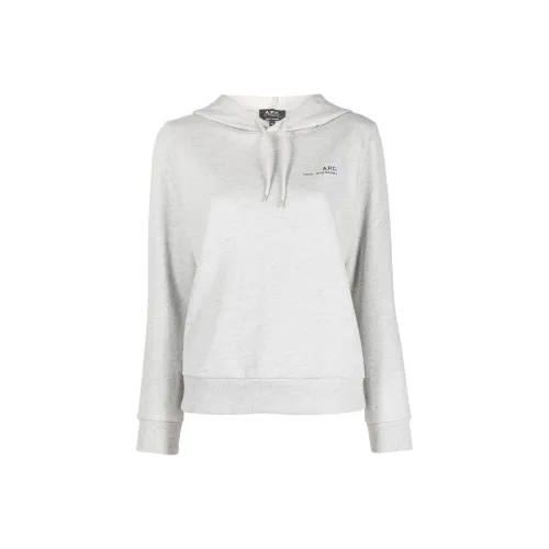 A.P.C Свитшот Женский Светло-Серый