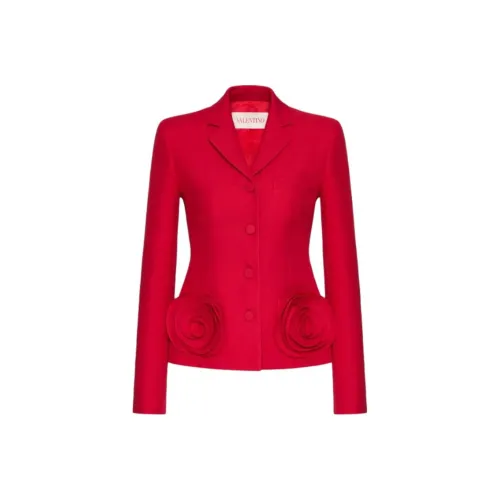 Valentino Куртки и Пальто Женские Красные