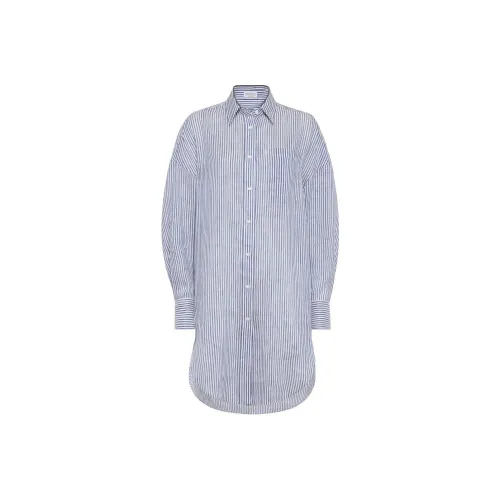 BRUNELLO CUCINELLI Рубашка Женская Синяя