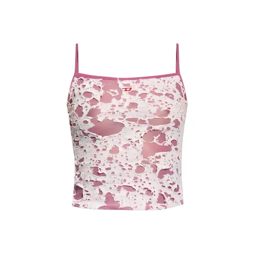 DIESEL Женские камисоли красного цвета