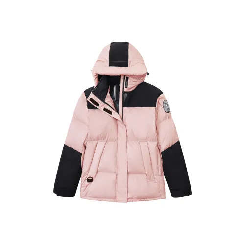 Верблюжий цвет серия Warm Fleece пуховик женский