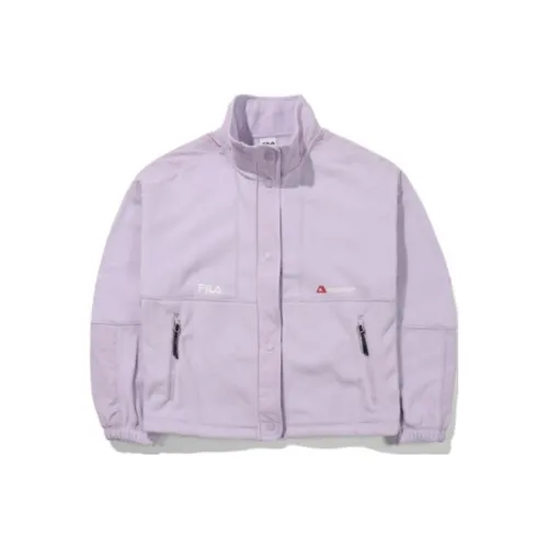 FILA Светло-фиолетовый Женские Куртки