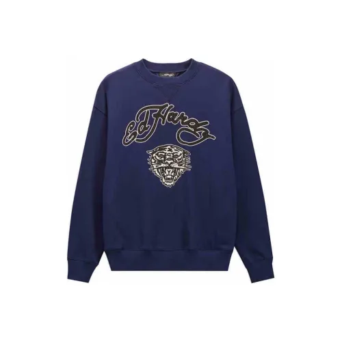 Ed Hardy Полночный синий Женские Свитшоты