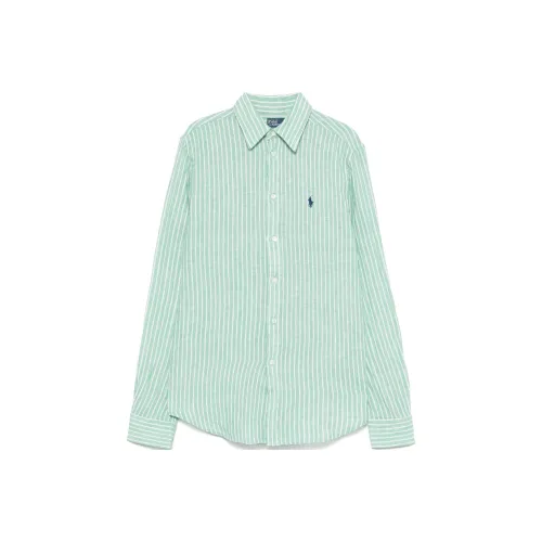 Polo Ralph Lauren Рубашка Женская Светло-Зеленая