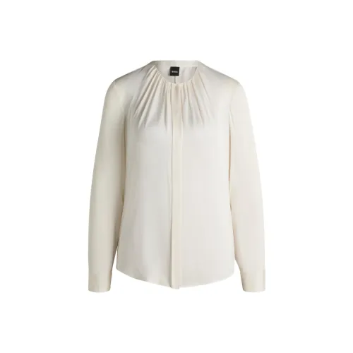 HUGO BOSS Белые Женские Рубашки