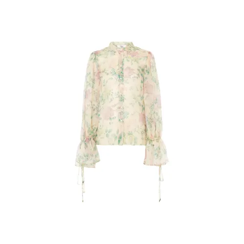 Chloé Бежевые Женские Рубашки