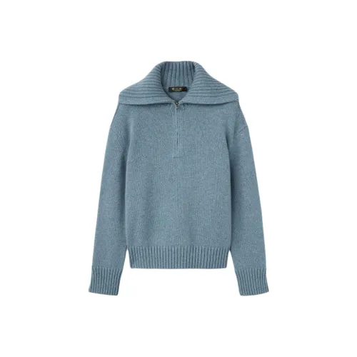 Loro Piana Звезды Синий Смешанный цвет Женские Кашемировые Свитеры