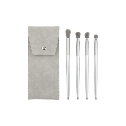 SHUXIAOSHE Набор кистей для макияжа Eyes дружественный к коже мягкий 4 шт. кисть + кисть сумка